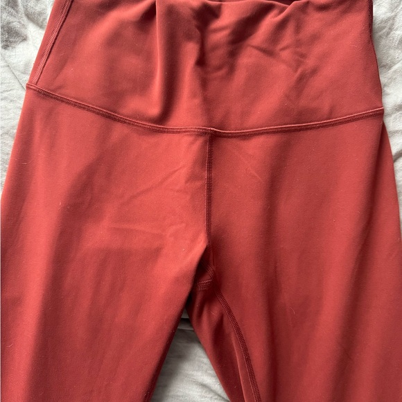 Women’s Lululemon Rust Leggings - Picture 3 of 3